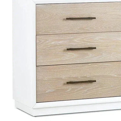 62" High Gloss Boca Grande Six Drawer Double Dresser -- view 6