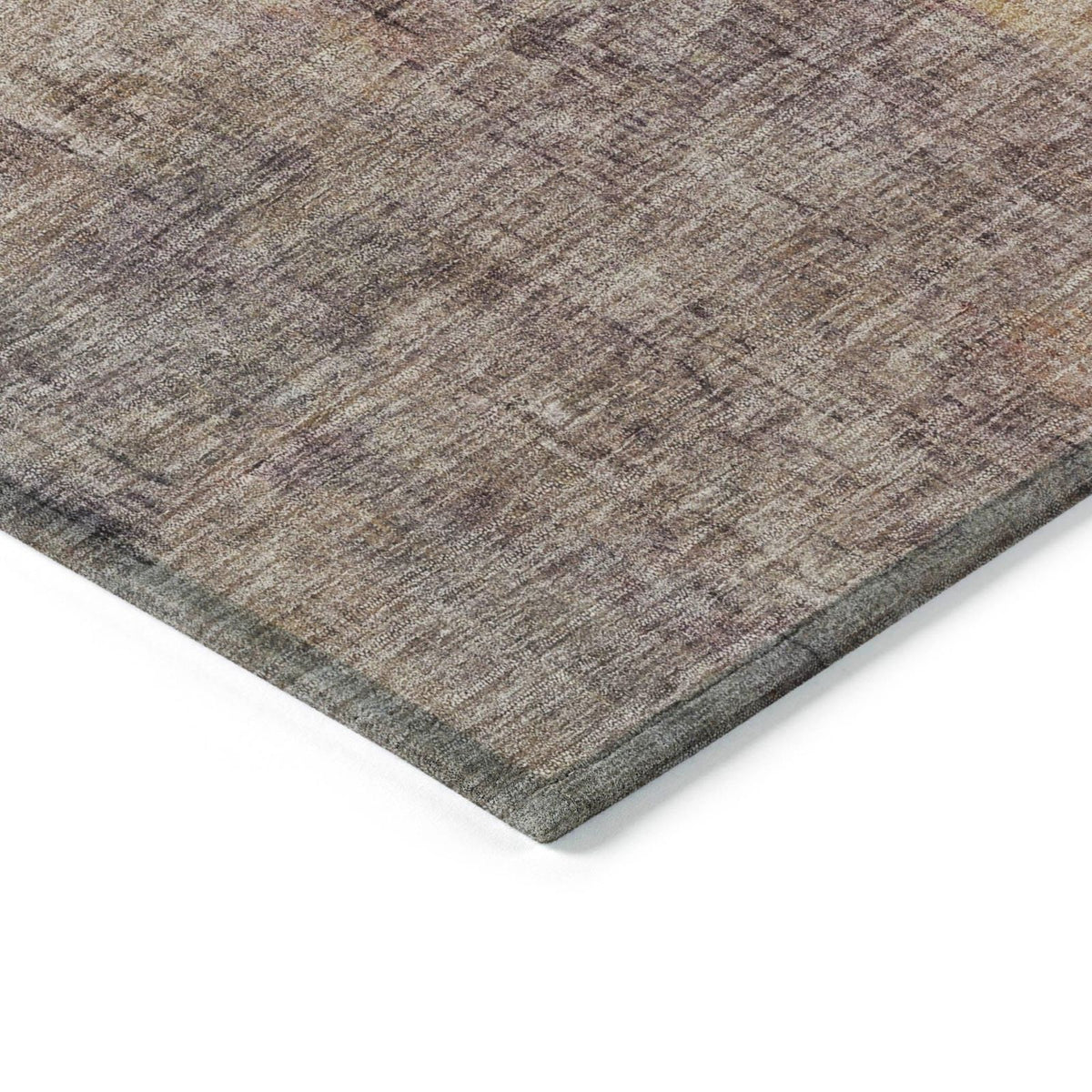 Jaelor Brown Washable Indoor-Outdoor Rug