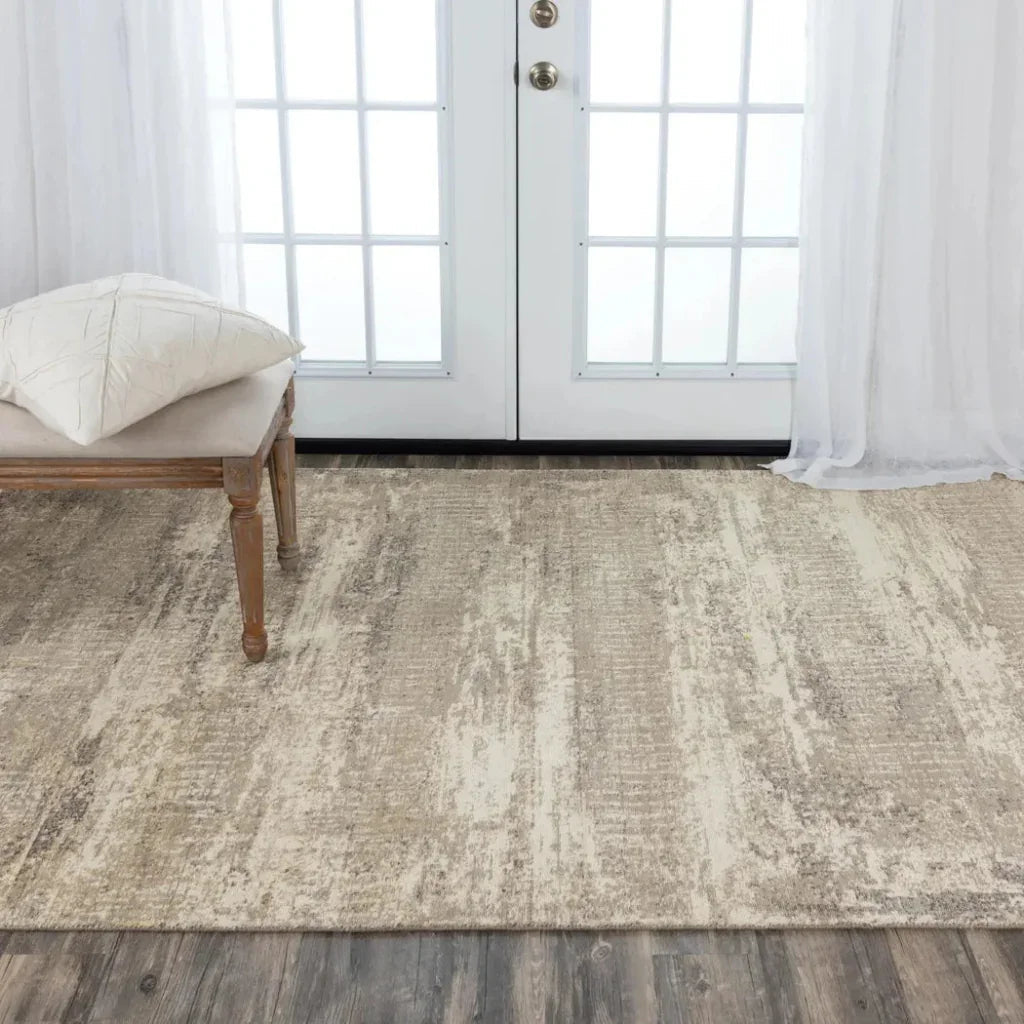Dire Abstract Brown Large Area Rugs For Living Room -- brown