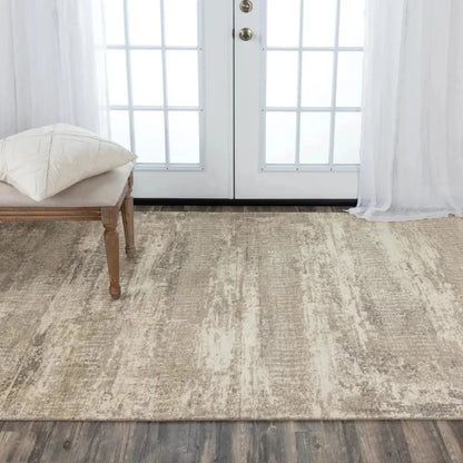 Dire Abstract Brown Large Area Rugs For Living Room -- brown