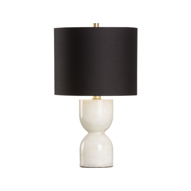 Chelsea House Blanche Marble Made Modern Design Table Lamp