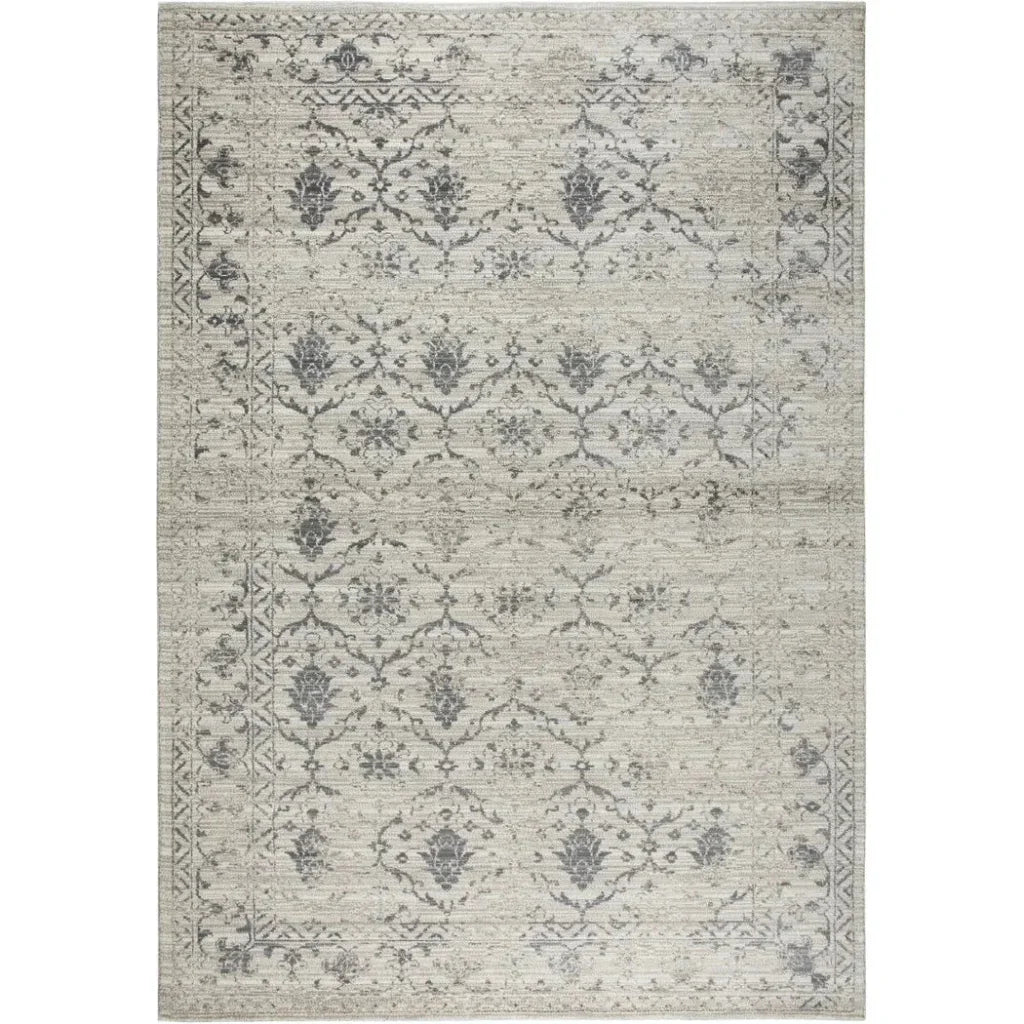 Dage Medallion Floral Beige Kitchen Hallway Runner Rug - LOOMLAN - LOOMLAN - Area Rugs