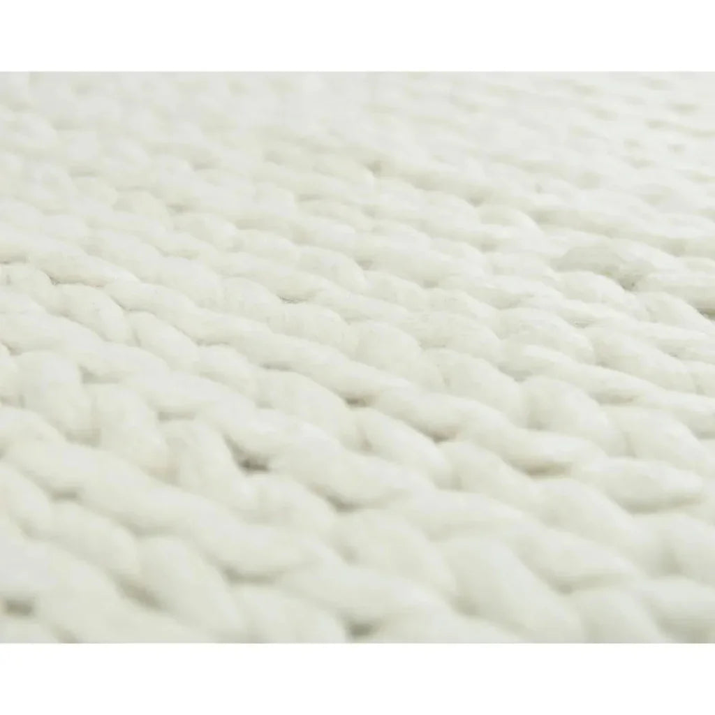 Byas Solid Beige Living Room Rug - LOOMLAN - LOOMLAN - Area Rugs