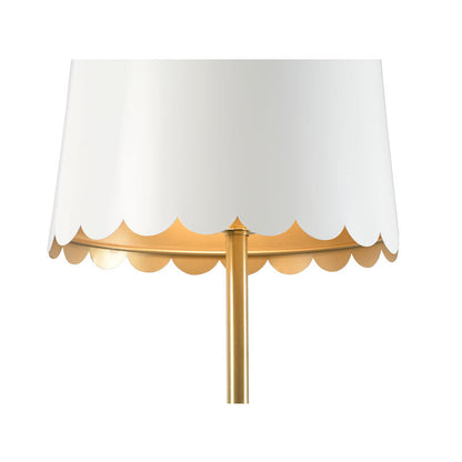 Wildwood Mirasol Brass Base Golden Table Lamp