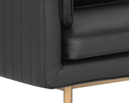 Batavia Leather Bold Sofa