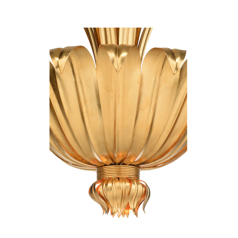 Wildwood Foglia D'Oro Radiates Italian Design Chandelier