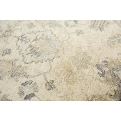 Crwt Floral Light Beige Large Area Rugs For Living Room - LOOMLAN - LOOMLAN - Area Rugs
