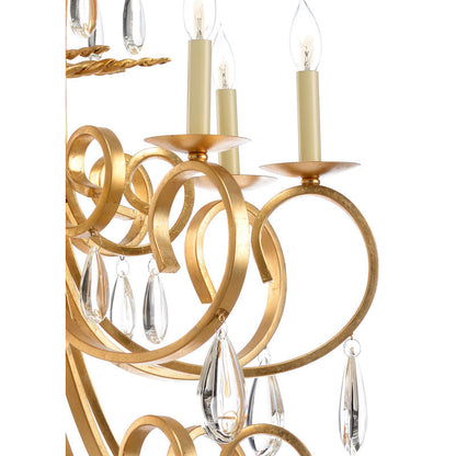 Grand Stairs Crystal Chandelier