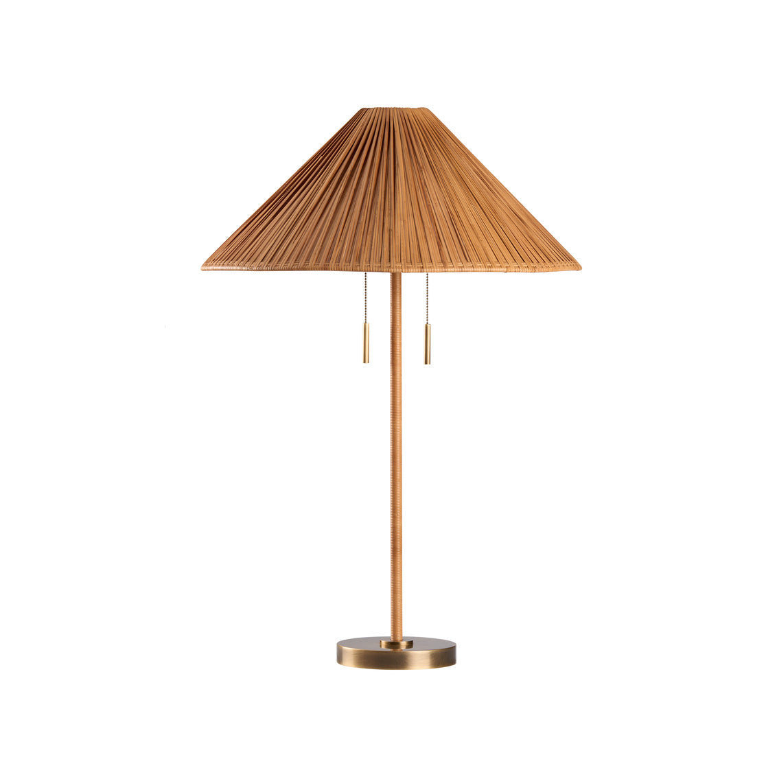 Wildwood Avondale Handcrafted Rattan Table Lamp