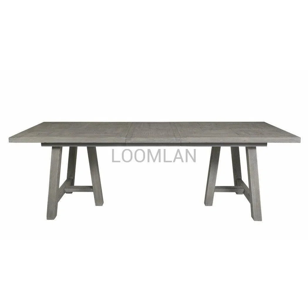 78" Reclaimed Pine Wood Serenity Rectangular Dining Table Dining Tables LOOMLAN By LOOMLAN