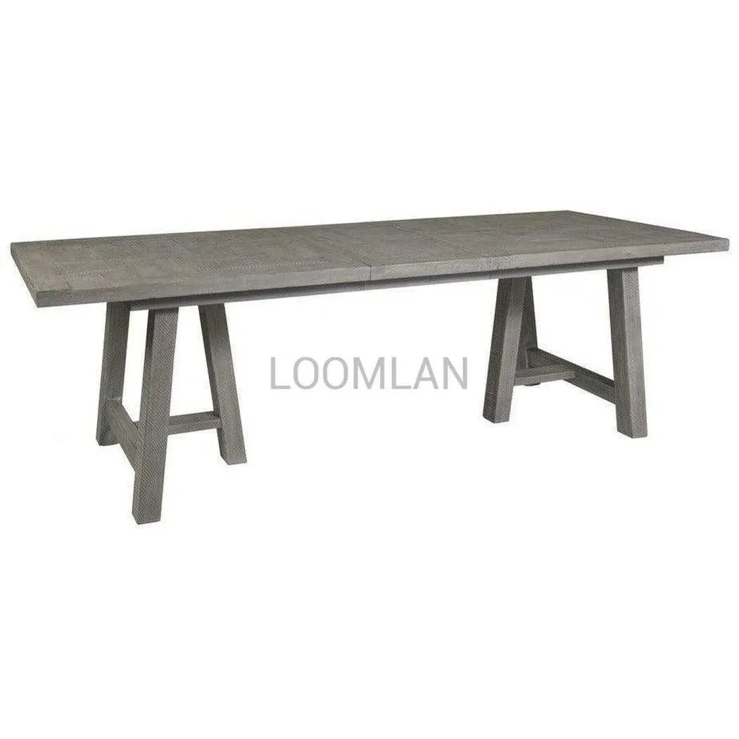 78" Reclaimed Pine Wood Serenity Rectangular Dining Table Dining Tables LOOMLAN By LOOMLAN