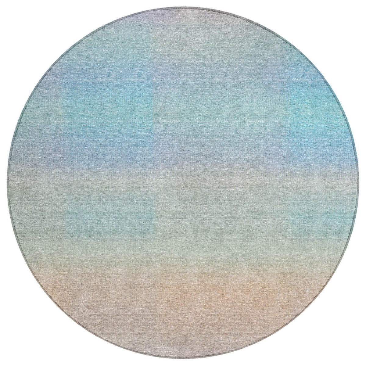Haelor Sky Washable Indoor-Outdoor Rug