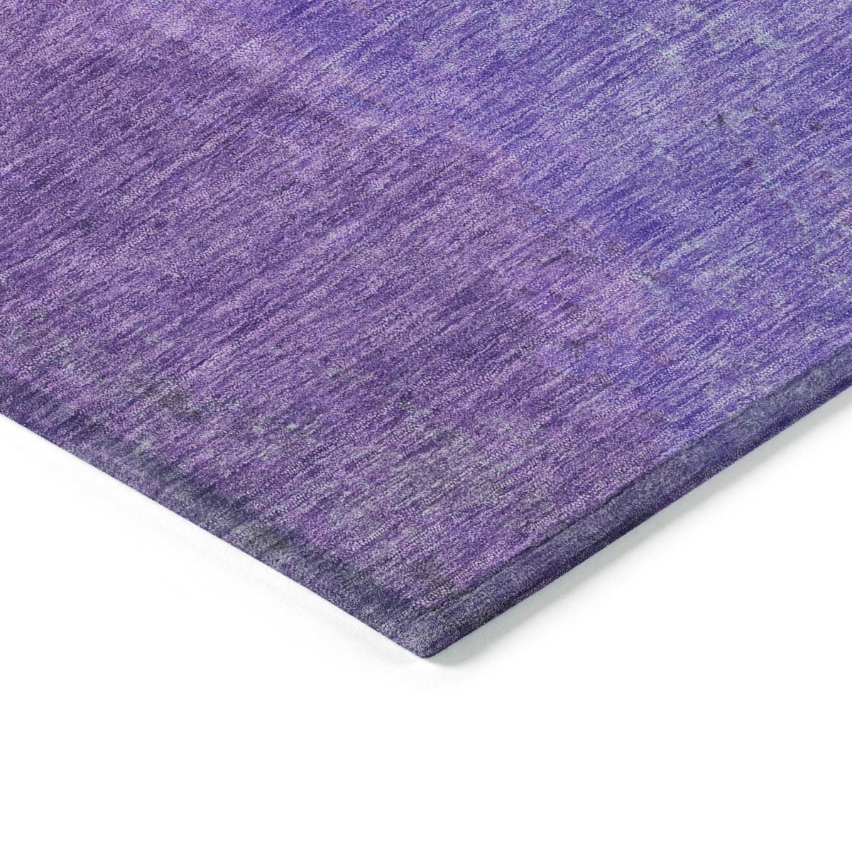 Iriion Purple Washable Indoor-Outdoor Rug