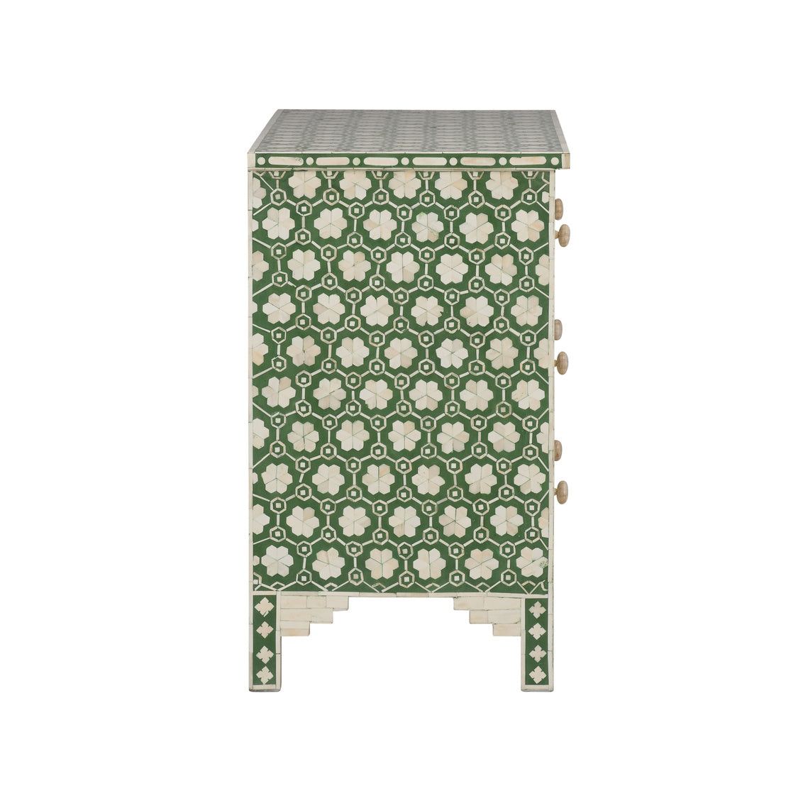 Chelsea House Clark Four Drawers Green Chest