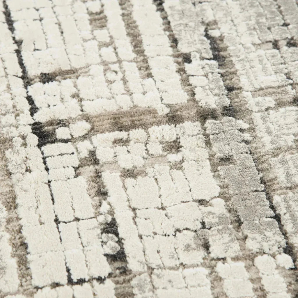 Bril Abstract Area Rugs For Living Room -- view 3