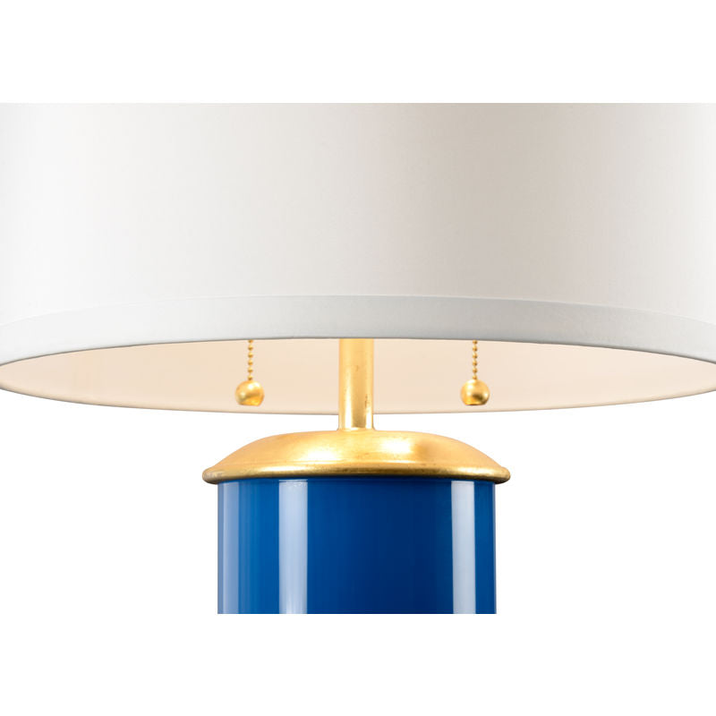 Wildwood Savannah Cylinder Design Glass Table Lamp