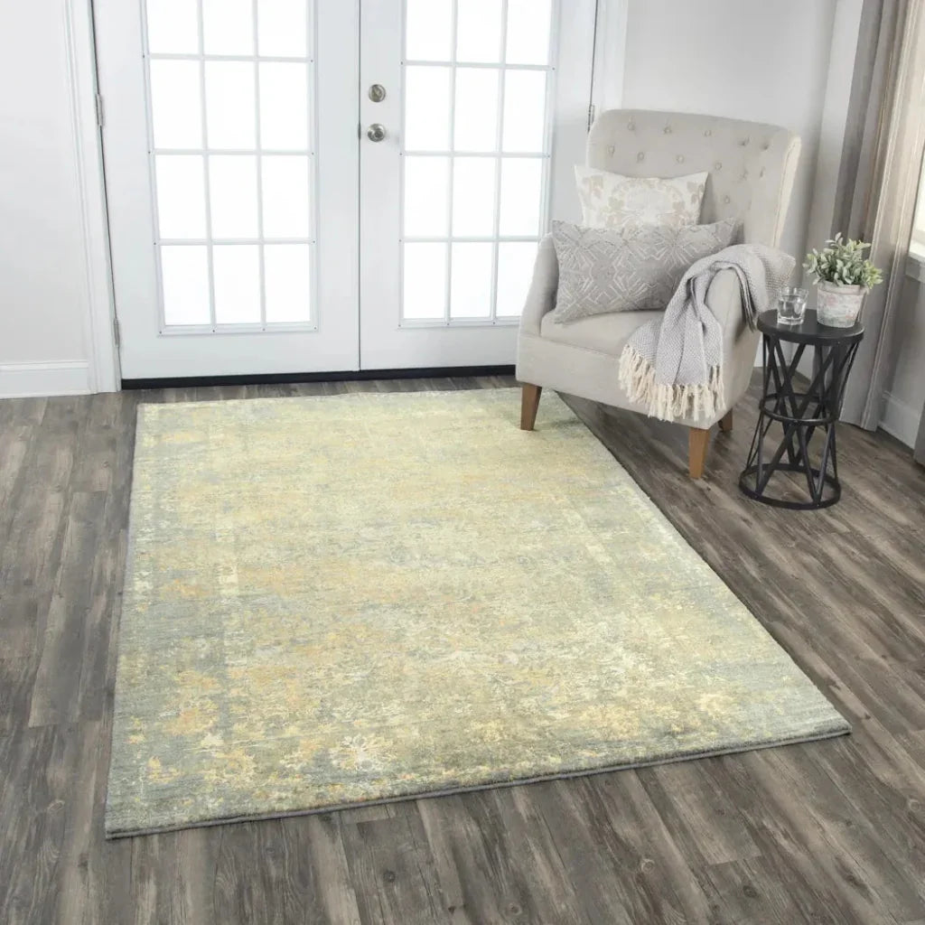 Chuo Border Beige Large Area Rugs For Living Room -- beige