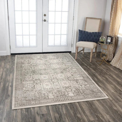 Brek Persian Ivory Area Rugs For Living Room -- ivory