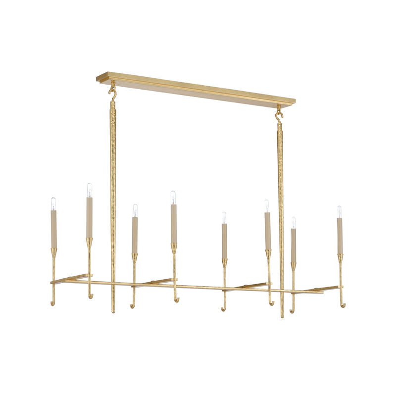 Wildwood Diego Modern Gold Finish Chandelier