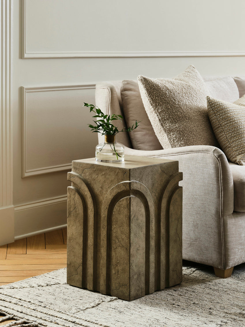 Wildwood Cassino Concrete Square Accent Table
