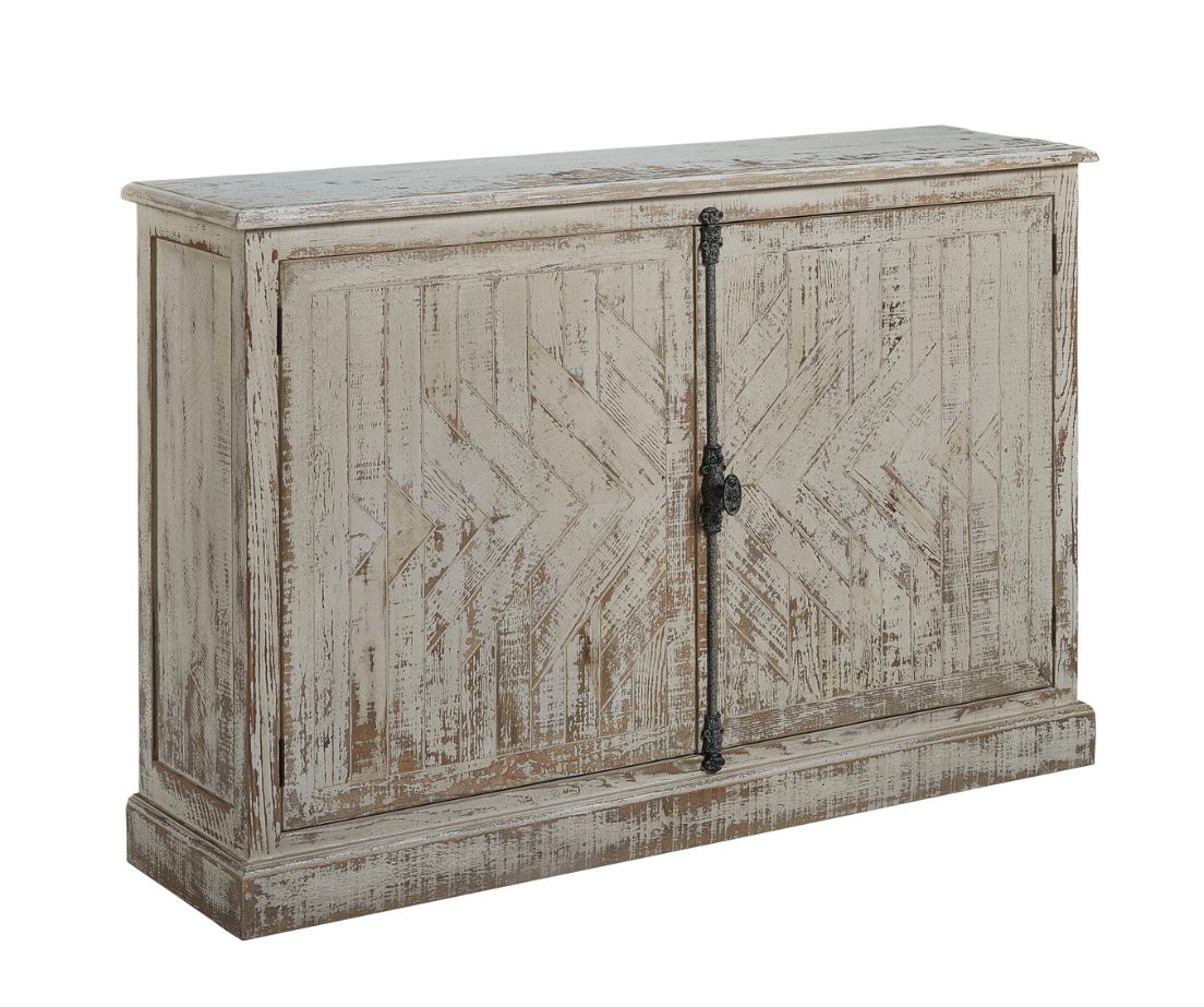 Furniture Classics Urbandale Two Doors Wooden Accent Cabinet