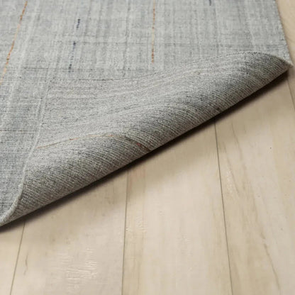 Azer Solid Dark Gray Area Rugs For Living Room -- gray