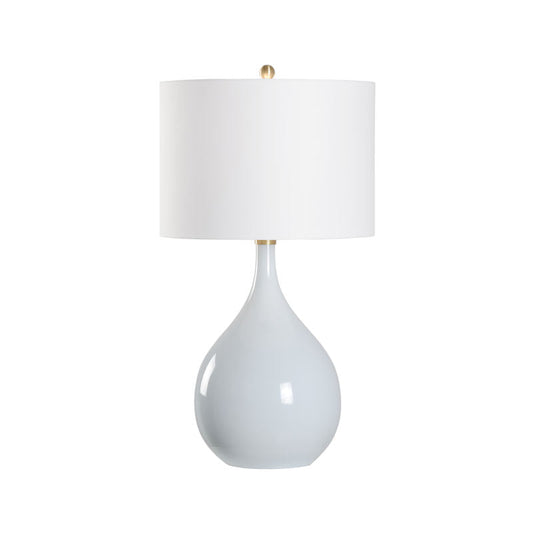 Chelsea House Underhill Blue Ceramic Glaze Finish Table Lamp