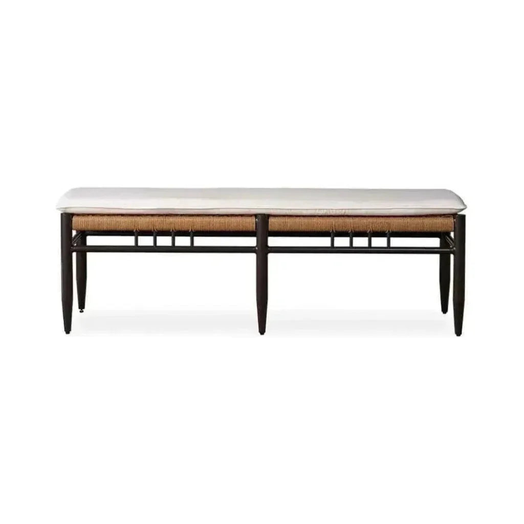 Low Country Dining Bench Premium Wicker Furniture -- view 4