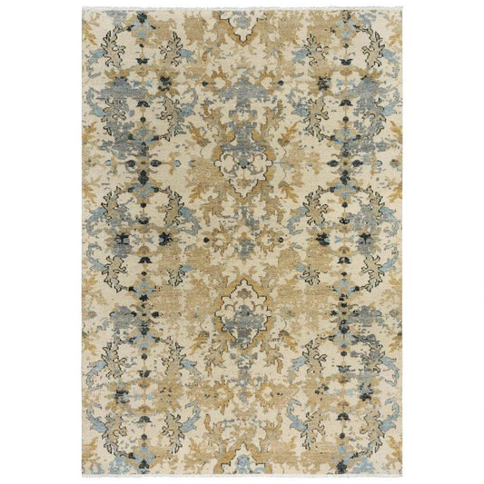 LOOMLAN Adda Beige Large Area Rugs