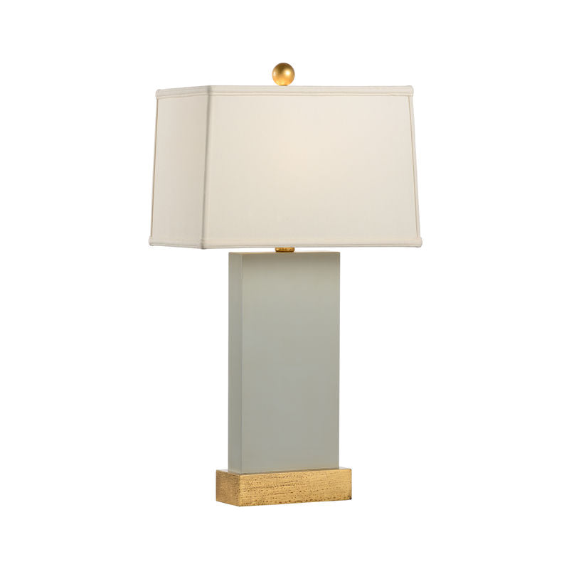 Chelsea House Satterfield Lacquered Wood Base Table Lamp