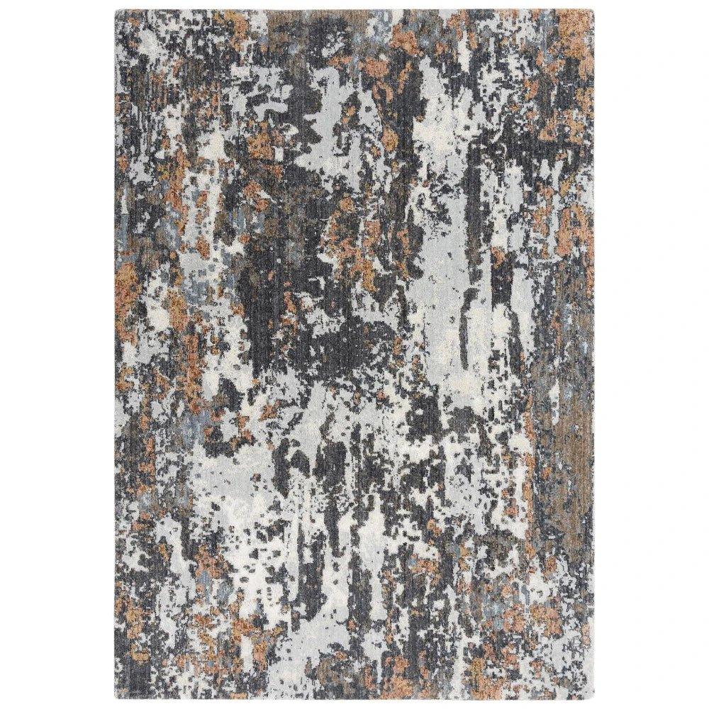 Calo Abstract Gray/ Multi Large Area Rugs