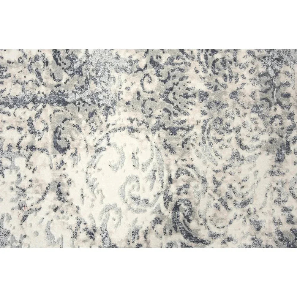 Brac Vine Gray Kitchen Hallway Runner Rug - LOOMLAN - LOOMLAN - Area Rugs