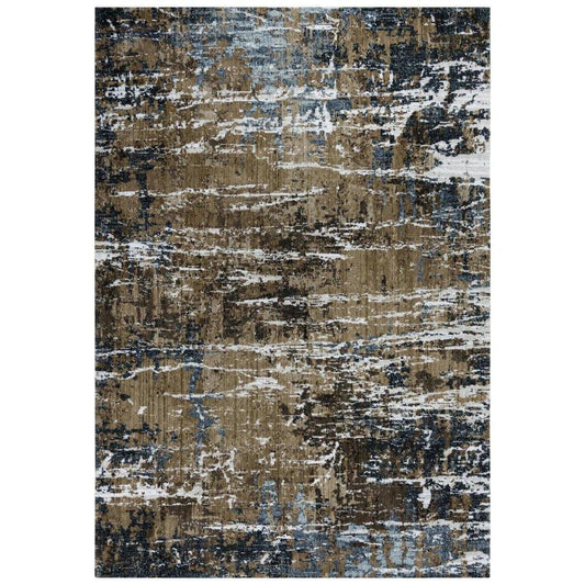 LOOMLAN Beal Abstract Brown Large Area Rugs