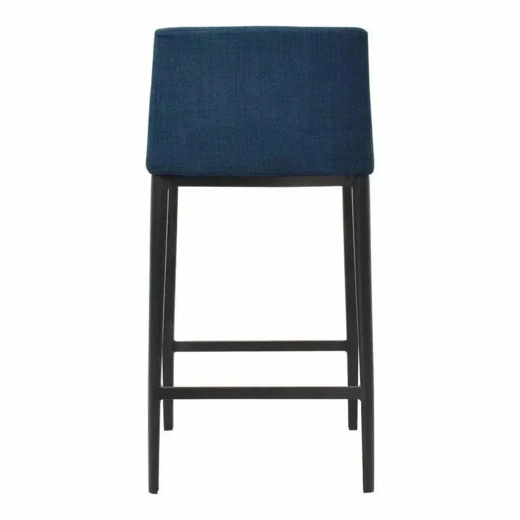Moe's Home Blue Contemporary Counter Stool