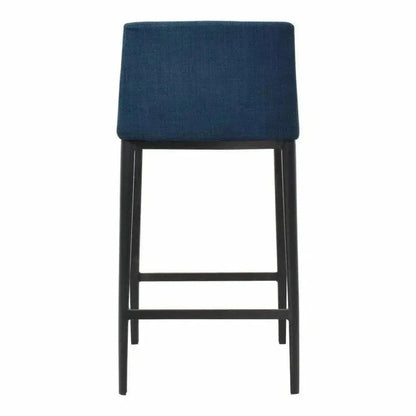 Moe's Home Blue Contemporary Counter Stool