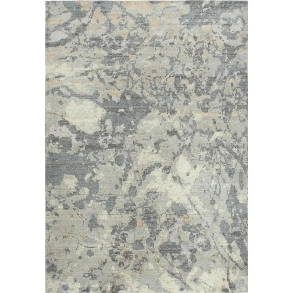 Brau Abstract Gray Large Area Rugs For Living Room