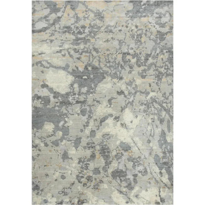 Brau Abstract Gray Large Area Rugs For Living Room