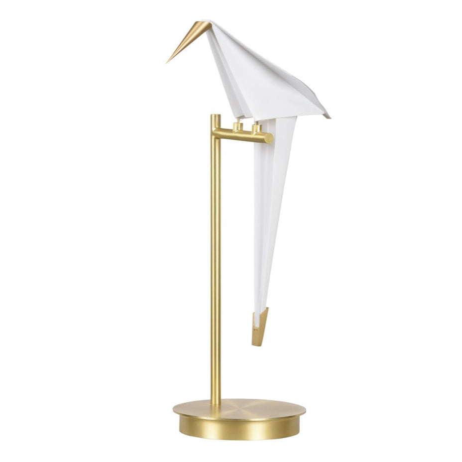 Chelsea House Origami Bird Gold Table Lamp