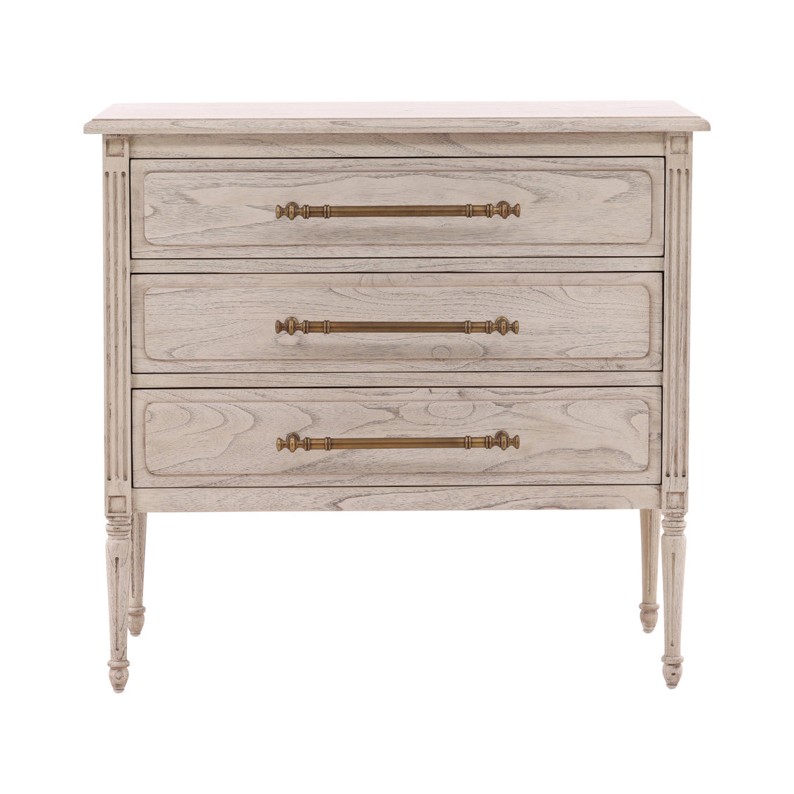 Furniture Classics Lillian Three Drawers Wood Chest