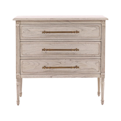Furniture Classics Lillian Three Drawers Wood Chest