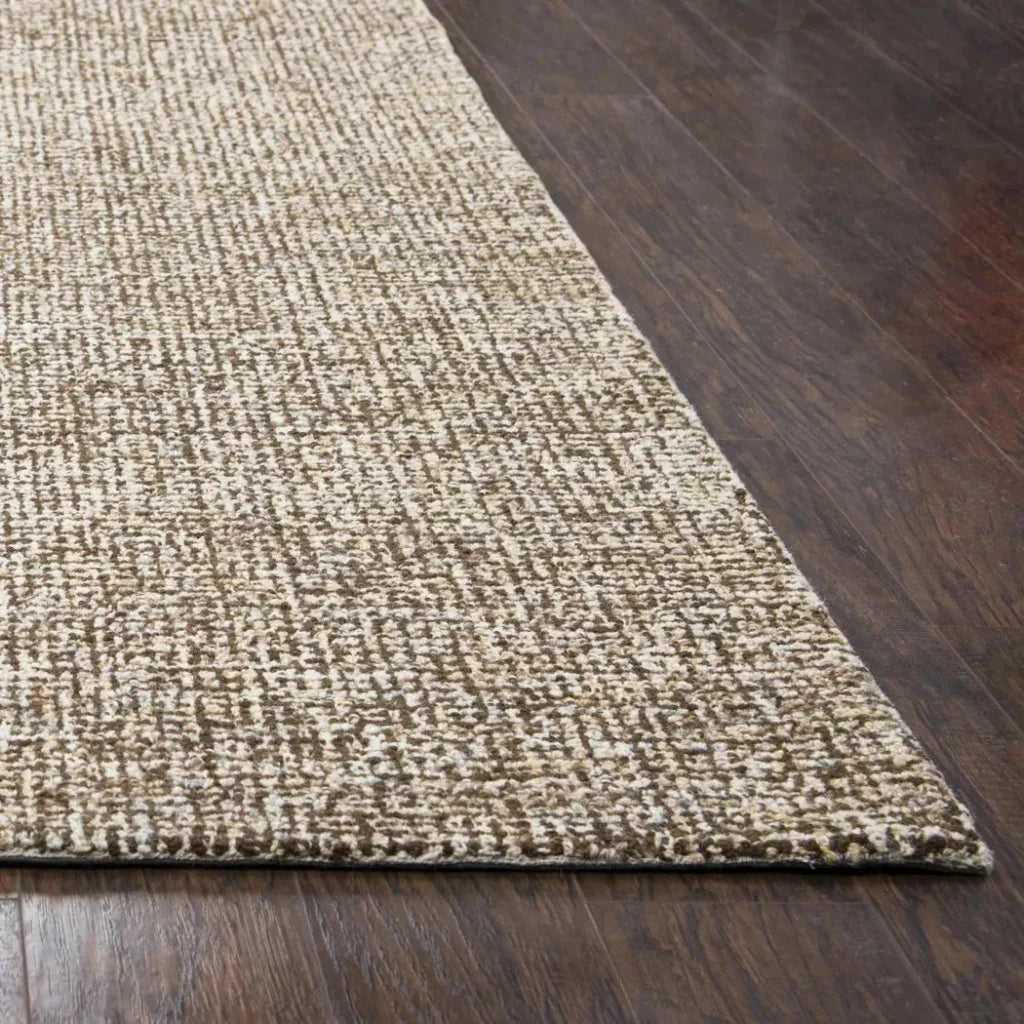 Chaw Brown Round Area Rugs For Dining Room -- brown