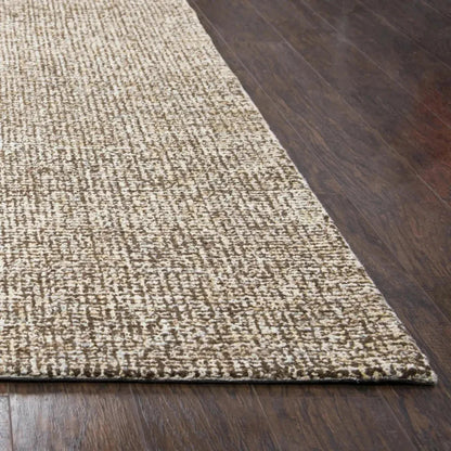 Chaw Brown Round Area Rugs For Dining Room -- brown