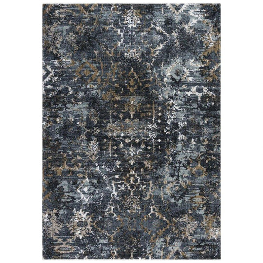 LOOMLAN Bawa Charcoal Large Area Rugs