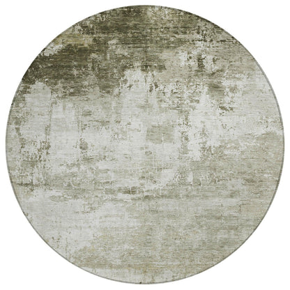 Kaelira Taupe Washable Indoor-Outdoor Rug