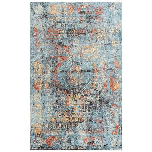 LOOMLAN Alli Abstract Blue Large Area Rugs