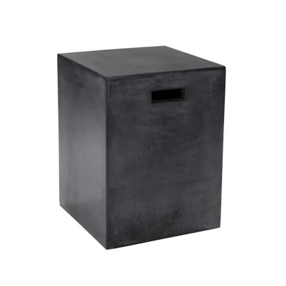 Castor Concrete Outdoor Square End Table