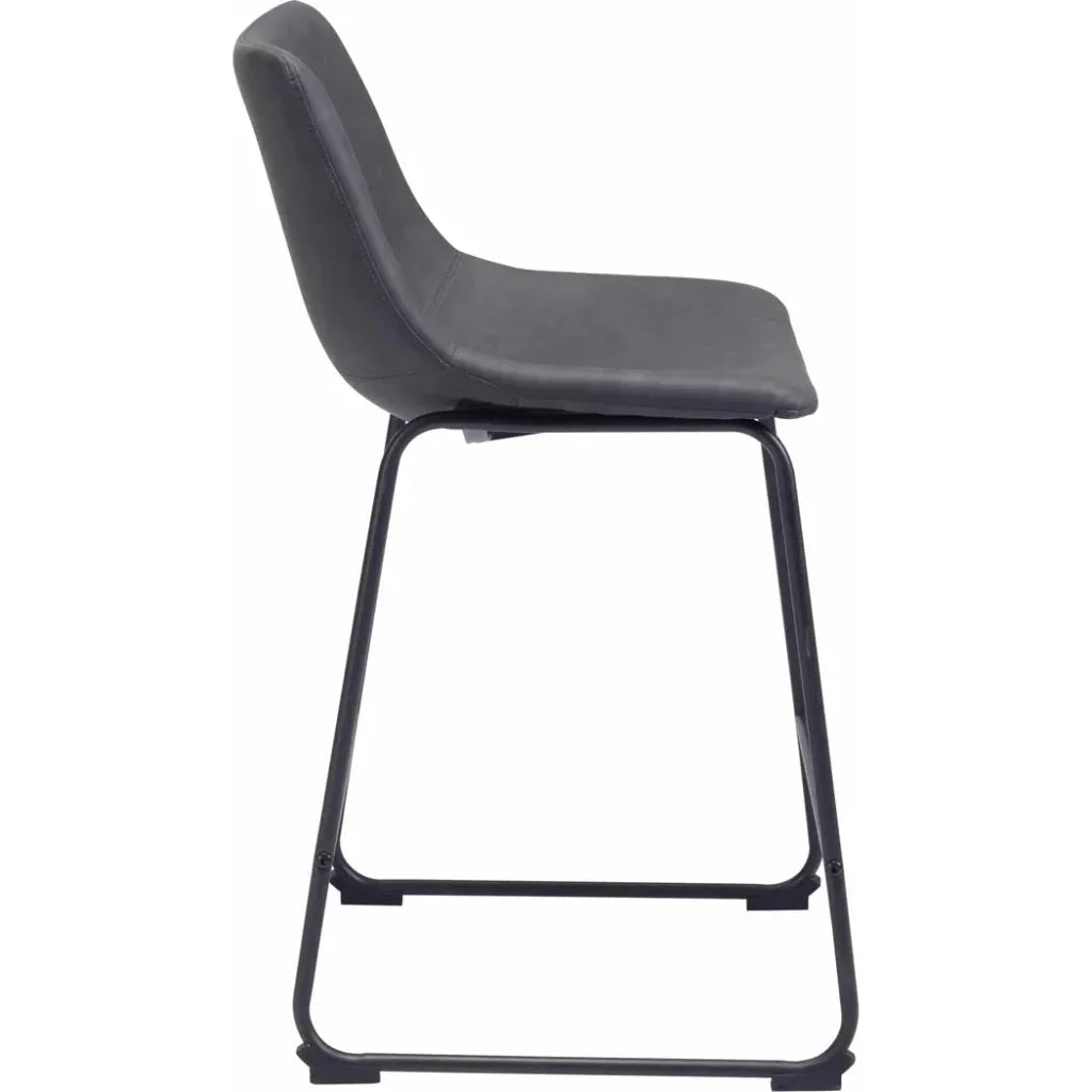 Smart Counter Chair (Set of 2) Charcoal -- view 4