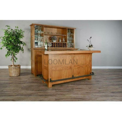 80" Game Room Rustic Basement Bar Island Home Bar Islands Sideboards and Things By Sunny D