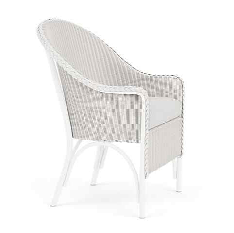 Loom Wicker Handmade Outdoor Dining Armchair-Outdoor Dining Chairs-Lloyd Flanders-Sideboads And Things