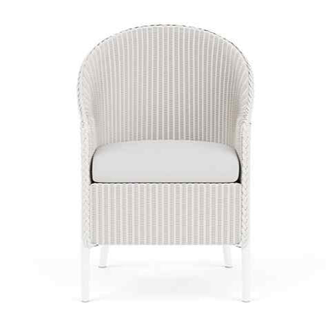 Loom Wicker Handmade Outdoor Dining Armchair-Outdoor Dining Chairs-Lloyd Flanders-Sideboads And Things